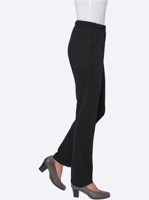 Pantalon En Jersey Qualité Jersey Côtelée Facile à Entretenir - Taille Extra Courte - Witt - Kiabi