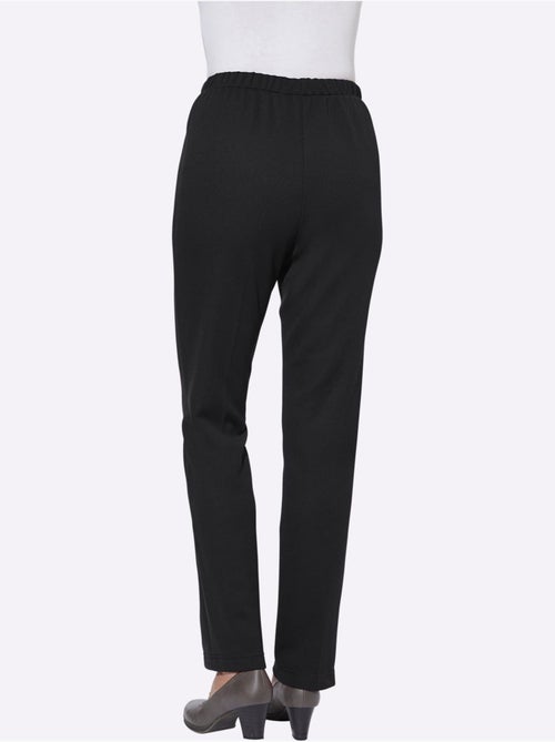 Pantalon En Jersey Qualité Jersey Côtelée Facile à Entretenir - Taille Extra Courte - Witt - Kiabi