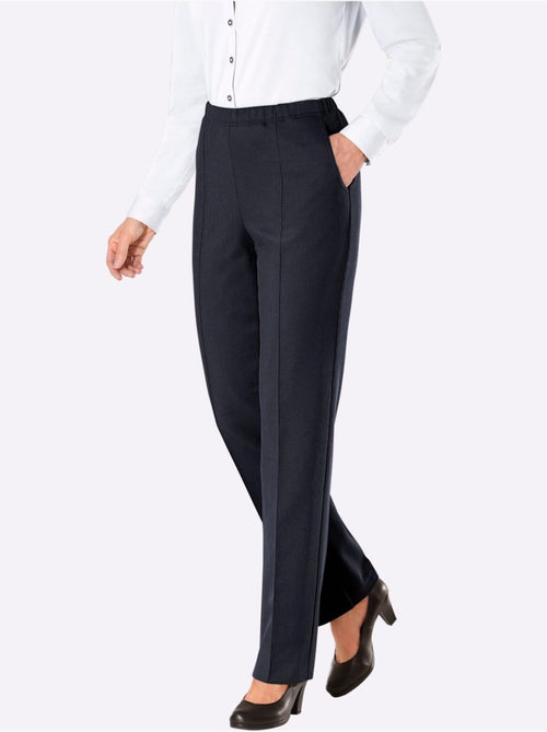 Pantalon En Jersey Qualité Jersey Côtelée Facile à Entretenir - Taille Extra Courte - Witt - Kiabi