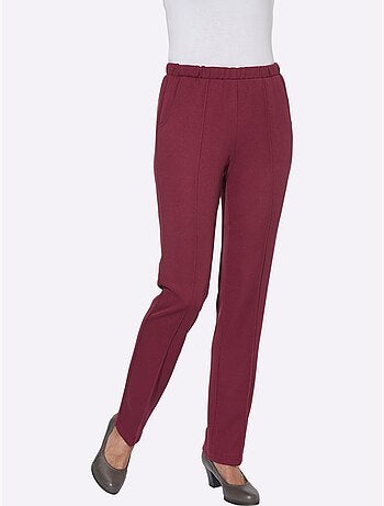 Pantalon En Jersey Qualité Jersey Côtelée Facile à Entretenir - Taille Standard - Witt