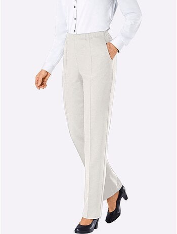Pantalon En Jersey Qualité Jersey Côtelée Facile à Entretenir - Taille Standard - Witt
