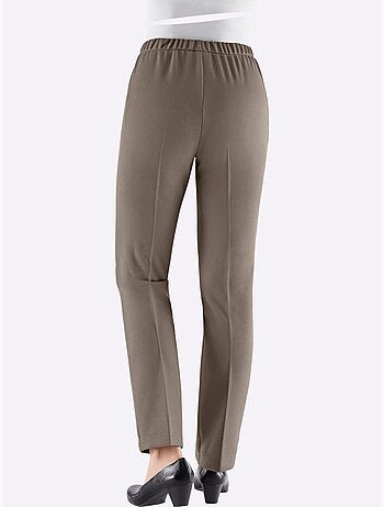 Pantalon En Jersey Qualité Jersey Côtelée Facile à Entretenir - Taille Standard - Witt