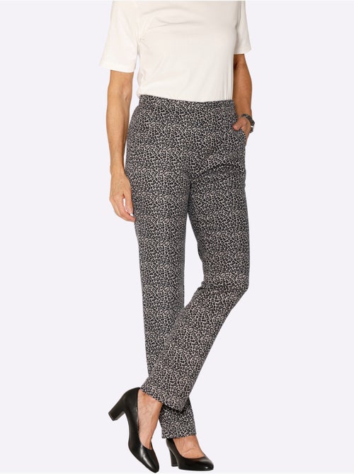 Pantalon En Jersey Qualité Jersey Côtelée Facile à Entretenir - Taille Standard - Witt - Kiabi