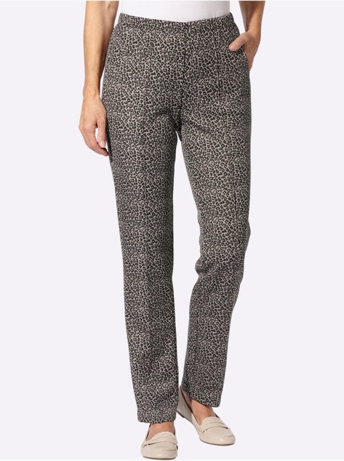 Pantalon En Jersey Qualité Jersey Côtelée Facile à Entretenir - Taille Standard - Witt - Kiabi