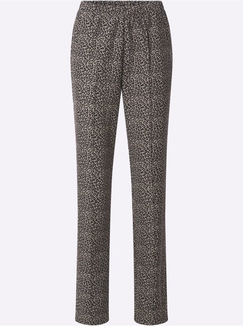 Pantalon En Jersey Qualité Jersey Côtelée Facile à Entretenir - Taille Standard - Witt - Kiabi