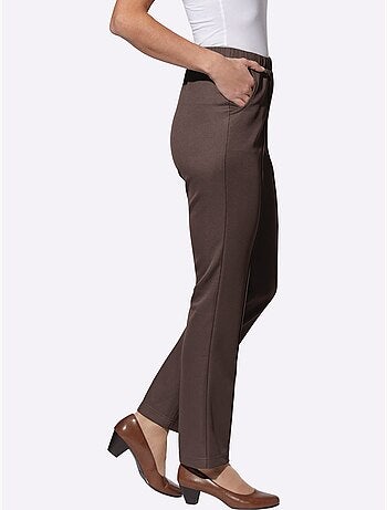 Pantalon En Jersey Qualité Jersey Côtelée Facile à Entretenir - Taille Standard - Witt