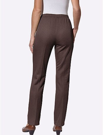 Pantalon En Jersey Qualité Jersey Côtelée Facile à Entretenir - Taille Standard - Witt