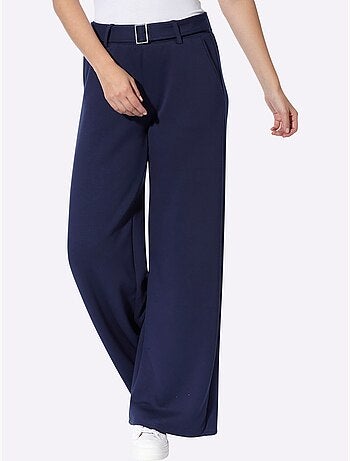 Pantalon en jersey qualité jersey extensible, souple et confortable - taille standard - helline
