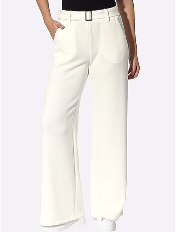 Pantalon en jersey qualité jersey extensible, souple et confortable - taille standard - helline