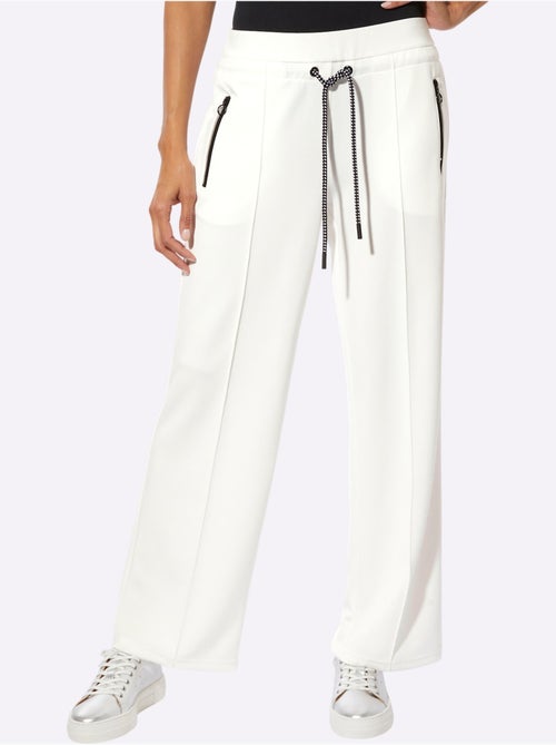 Pantalon En Jersey Qualité Jersey Extensible, Souple Et Confortable - Taille Standard - Helline - Kiabi Pantalon En Jersey Qualité Jersey Extensible, Souple Et Confortable - Taille Standard - Helline - Kiabi