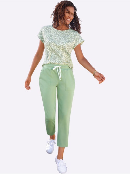 Pantalon En Jersey Qualité Jersey Indéformable - Taille Standard - Witt - Kiabi
