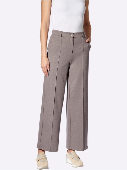 Pantalon en jersey qualité jersey très confortable - taille standard - helline - Kiabi Pantalon en jersey qualité jersey très confortable - taille standard - helline - Kiabi