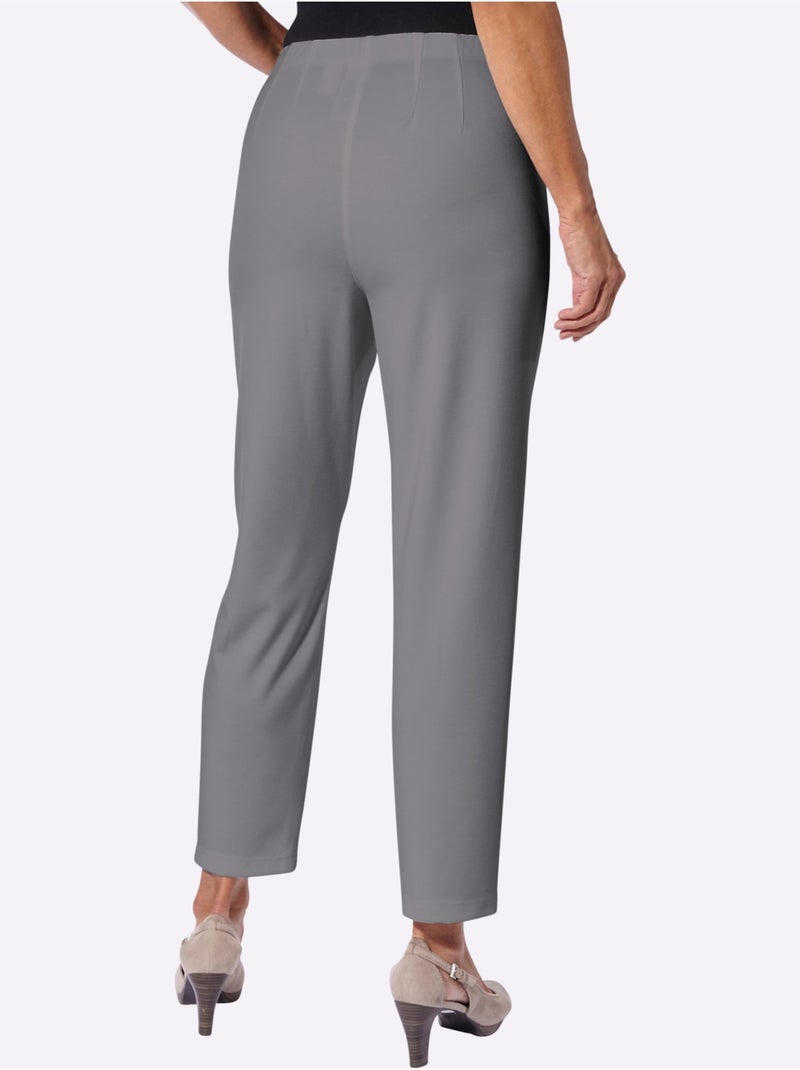 Pantalon En Jersey Qualité Jersey Très Confortable - Taille Standard - Witt Gris - Kiabi