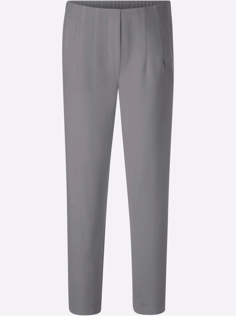 Pantalon En Jersey Qualité Jersey Très Confortable - Taille Standard - Witt Gris - Kiabi