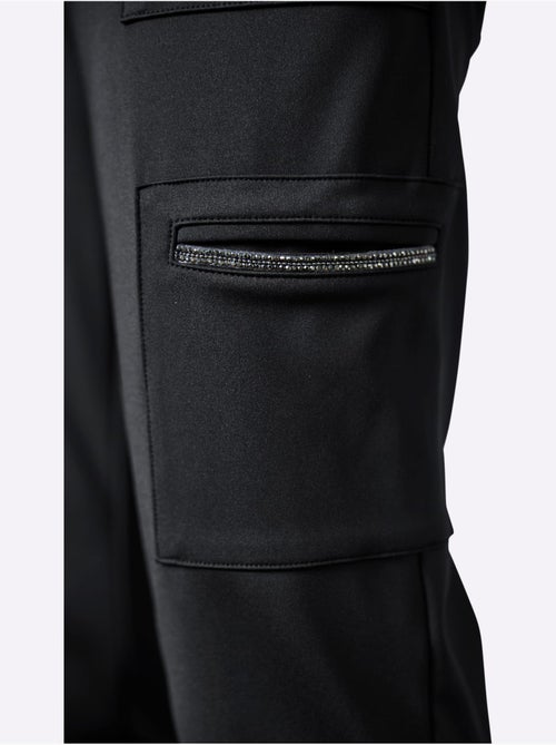Pantalon en jersey style jogging tendance - taille standard - helline - Kiabi
