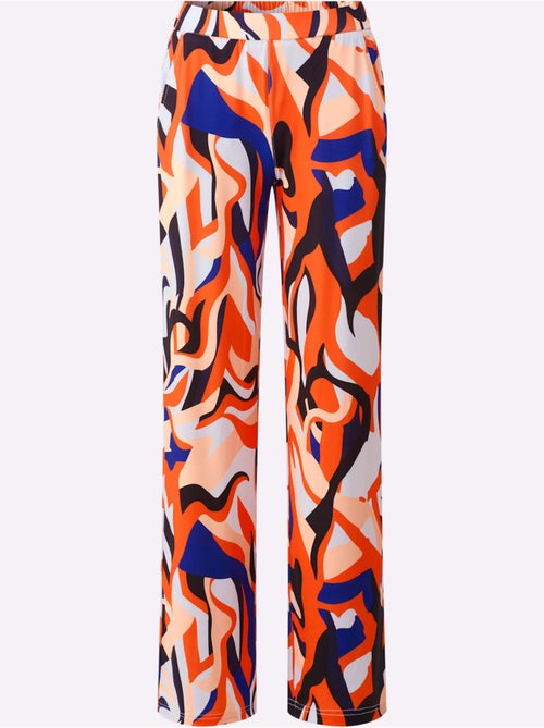 Pantalon En Jersey Superbe Motif Graphique - Taille Standard - Helline - Kiabi Pantalon En Jersey Superbe Motif Graphique - Taille Standard - Helline - Kiabi