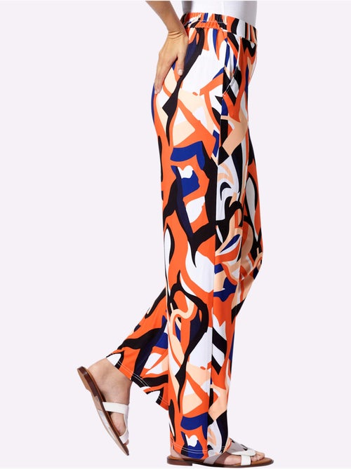 Pantalon En Jersey Superbe Motif Graphique - Taille Standard - Helline - Kiabi Pantalon En Jersey Superbe Motif Graphique - Taille Standard - Helline - Kiabi