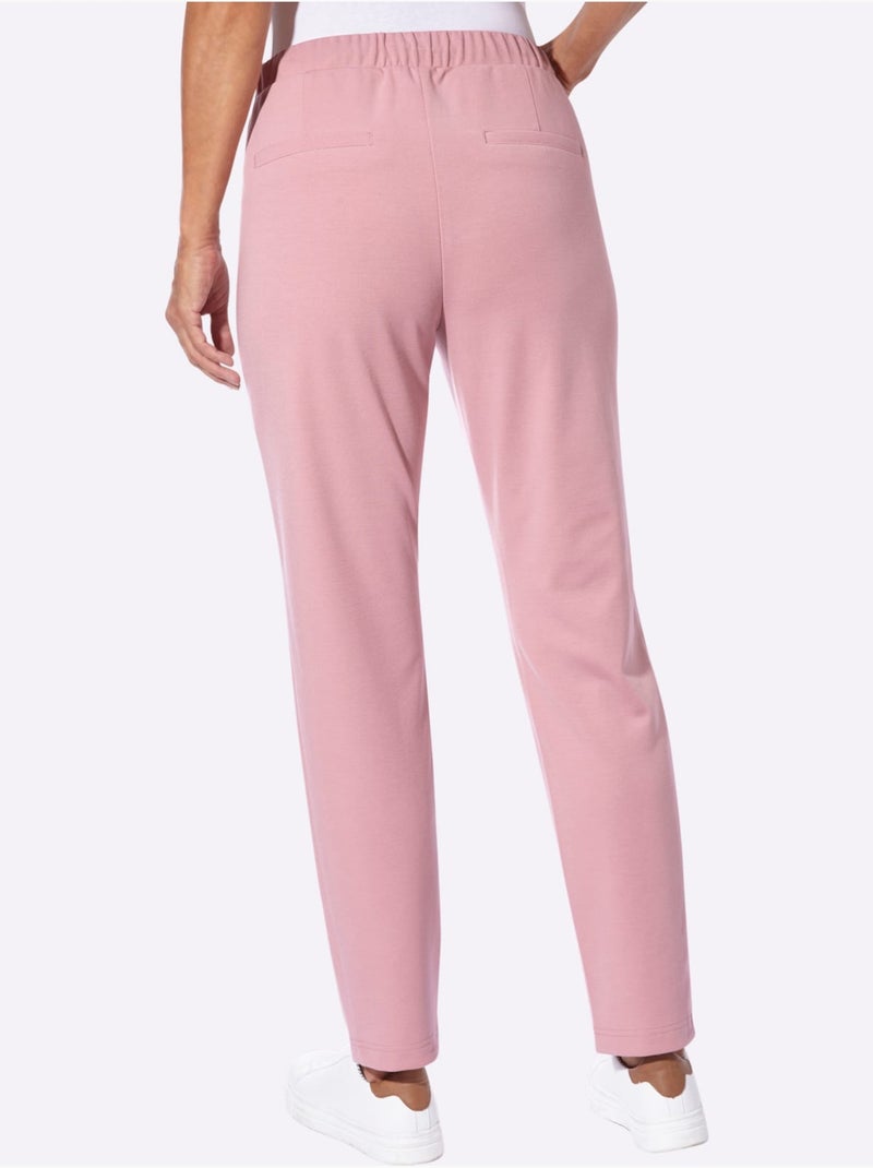Pantalon En Jersey Très Confortables à Enfiler - Taille Standard - Witt Rose - Kiabi