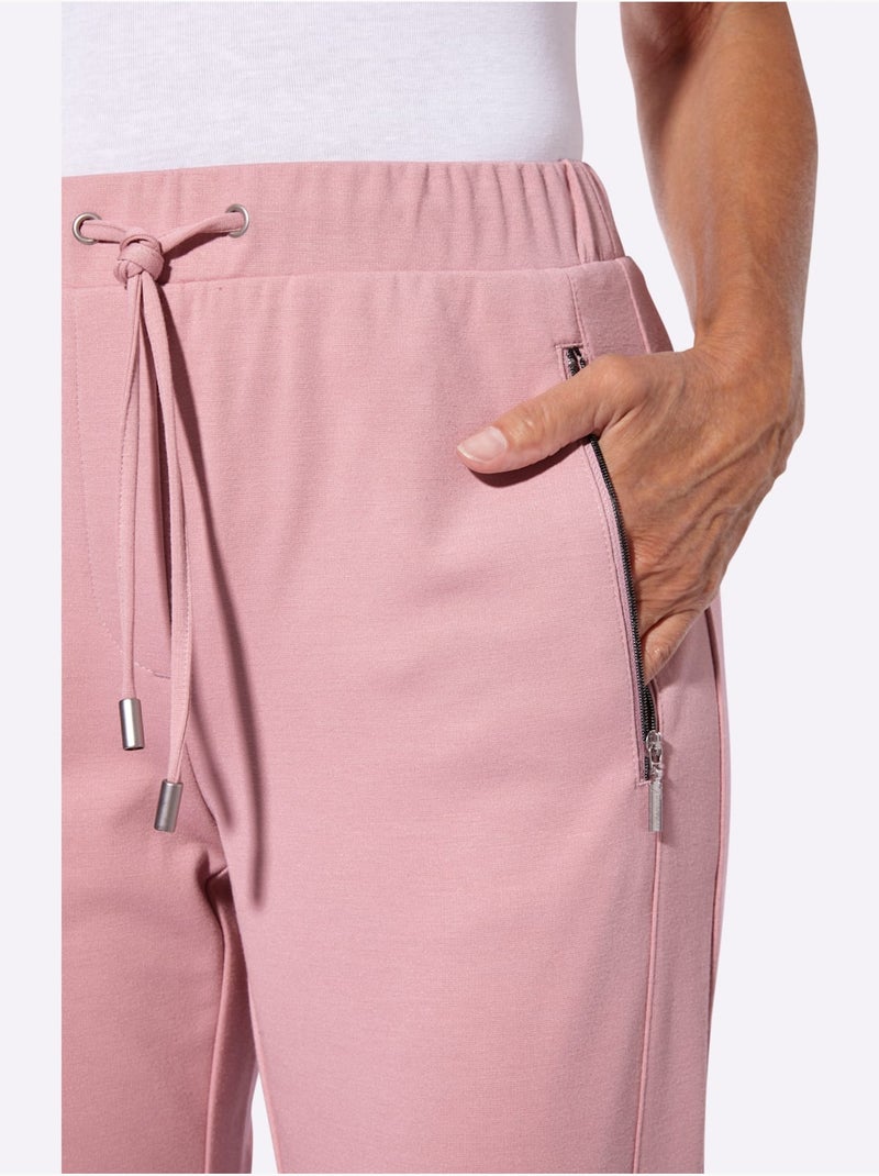 Pantalon En Jersey Très Confortables à Enfiler - Taille Standard - Witt Rose - Kiabi