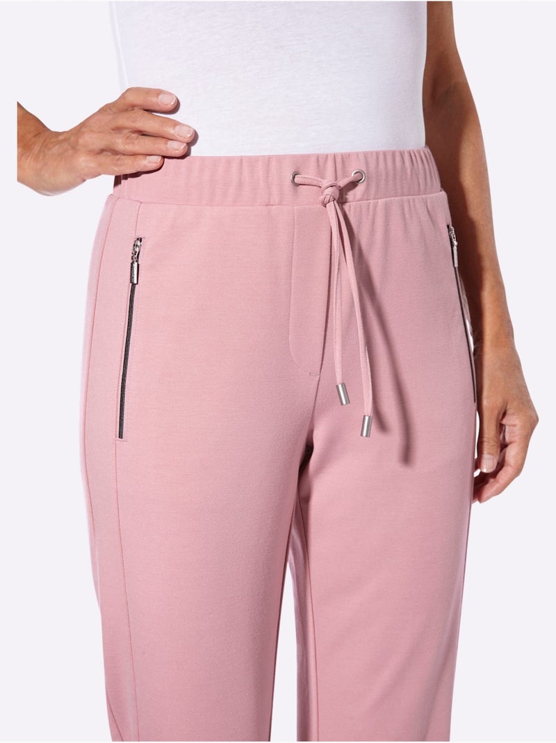 Pantalon En Jersey Très Confortables à Enfiler - Taille Standard - Witt Rose - Kiabi