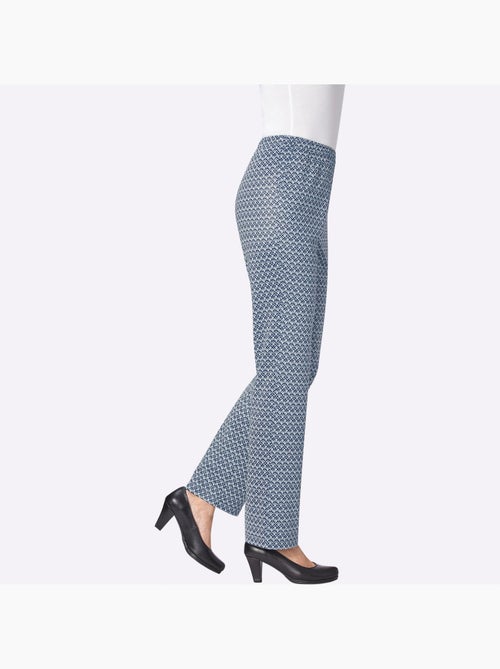 Pantalon en jersey très facile à entretenir - taille courte - witt - Kiabi