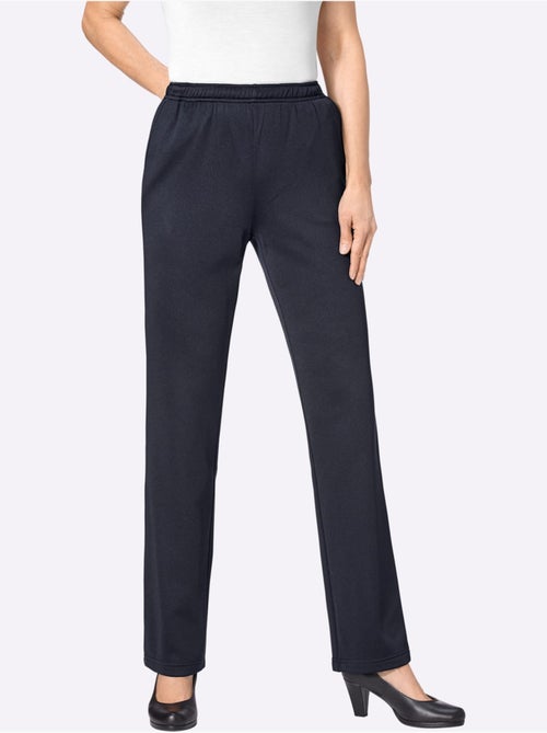 Pantalon En Jersey Très Facile à Entretenir - Taille Courte - Witt - Kiabi