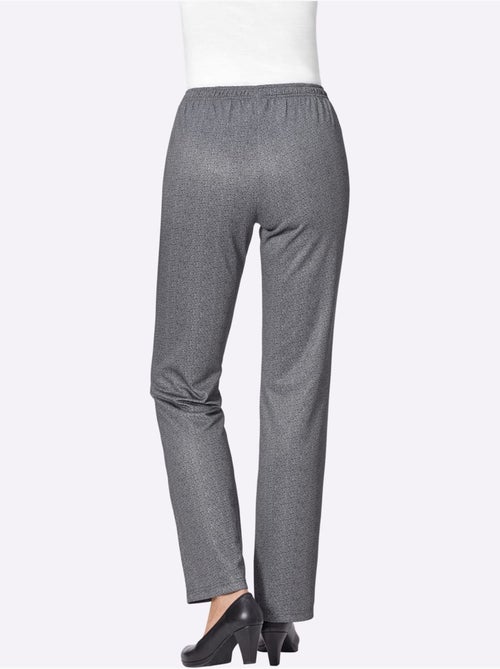 Pantalon en jersey très facile à entretenir - taille extra courte - witt - Kiabi Pantalon en jersey très facile à entretenir - taille extra courte - witt - Kiabi