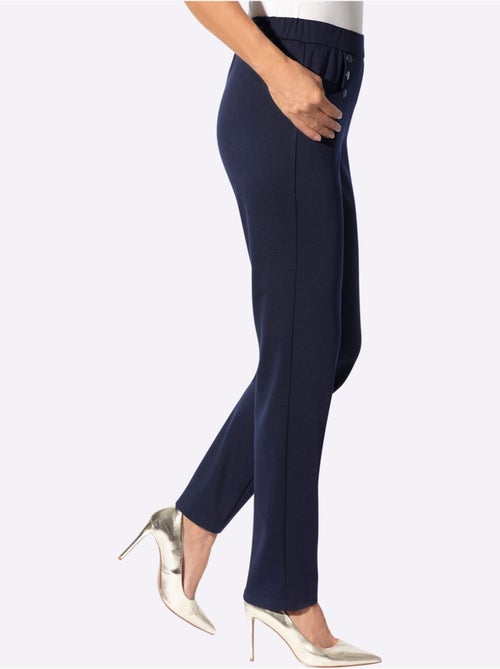 Pantalon en jersey tricoté - taille standard - witt - Kiabi Pantalon en jersey tricoté - taille standard - witt - Kiabi