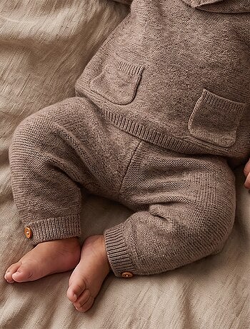 Pantalon en laine et cachemire - premium