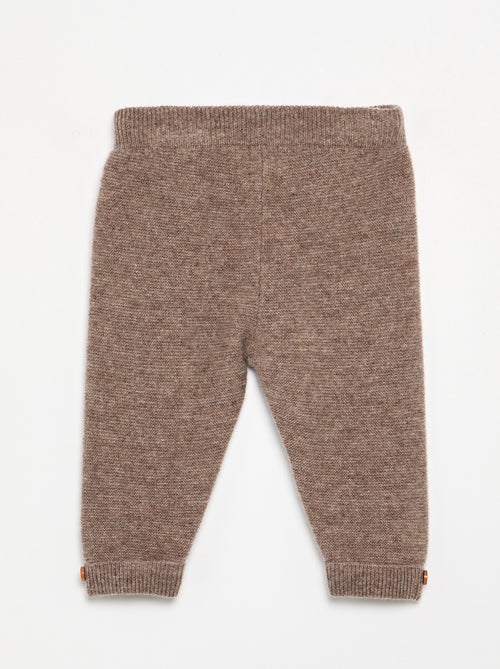 Pantalon en laine et cachemire - premium - Kiabi