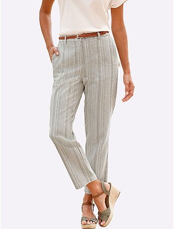 Pantalon En Lin 20% Lin - Taille Standard - Witt