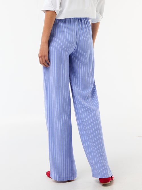 Pantalon en lin avec 2 poches - Kiabi