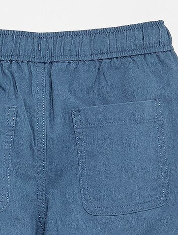 Pantalon en lin et coton