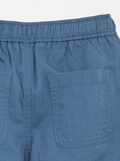 Pantalon en lin et coton - Kiabi Pantalon en lin et coton - Kiabi