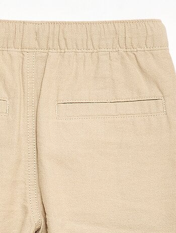 Pantalon en lin mélangé