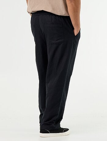 Pantalon en lin mélangé