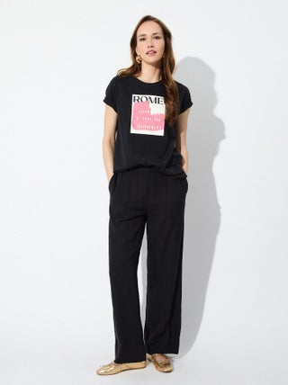 Pantalon en lin MO Fashion