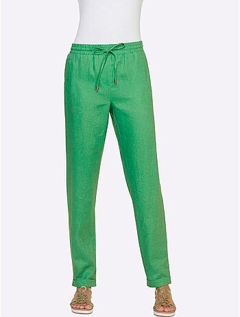 Pantalon En Lin Pur Lin - Taille Standard - Helline