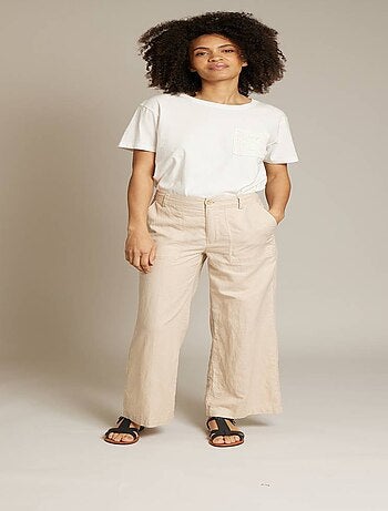 Pantalon en lin sohanna 'Deeluxe'