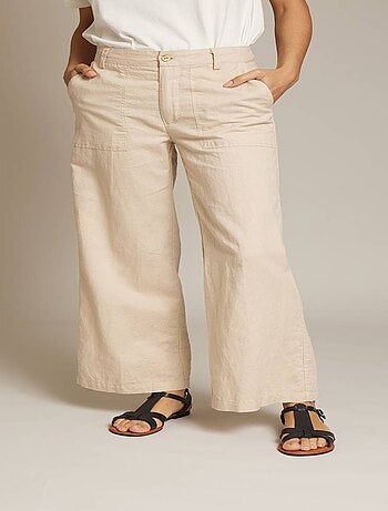 Pantalon en lin sohanna 'Deeluxe'
