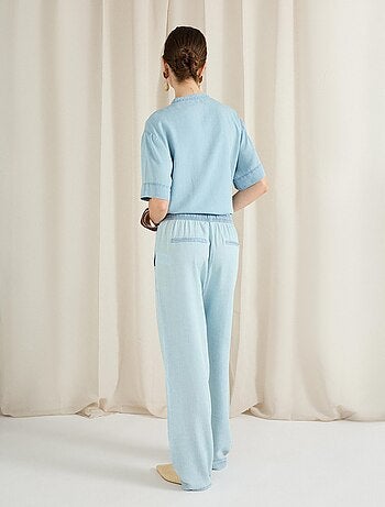 Pantalon en lyocell MO Fashion