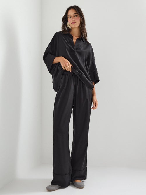 Pantalon en lyocell, MO Fashion - Kiabi