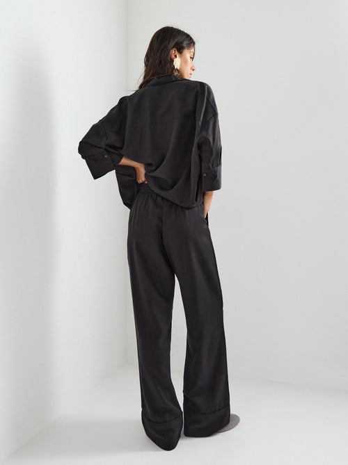 Pantalon en lyocell, MO Fashion - Kiabi