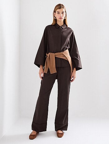 Pantalon en lyocell, MO Fashion