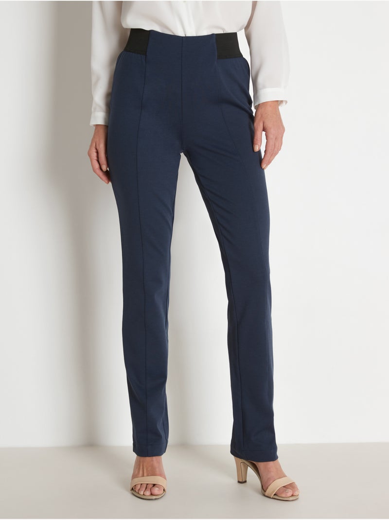Pantalon en maille - DAXON Bleu marine - Kiabi