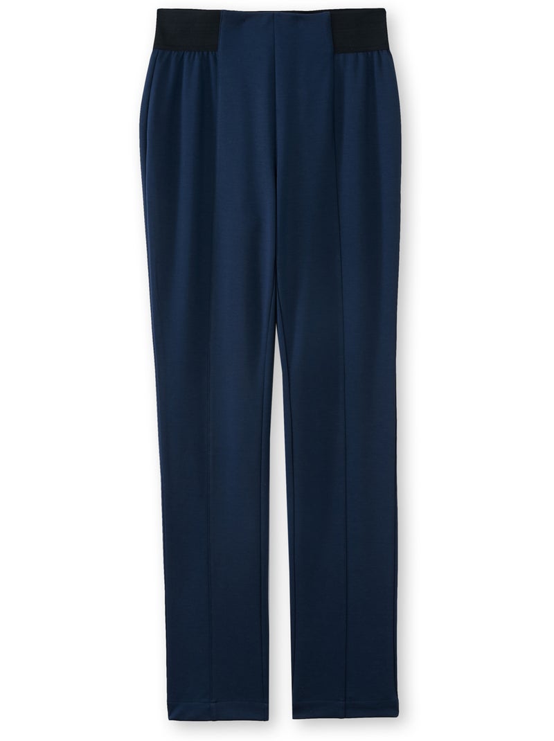 Pantalon en maille - DAXON Bleu marine - Kiabi