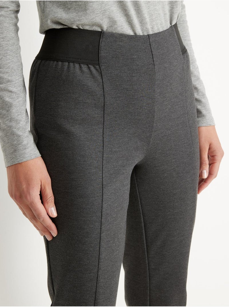 Pantalon en maille - DAXON Gris foncé - Kiabi