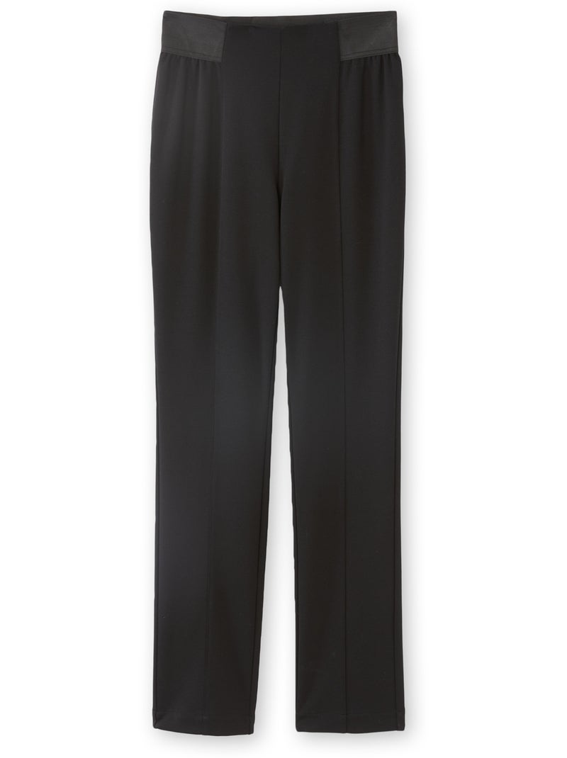 Pantalon en maille - DAXON Noir Noir - Kiabi
