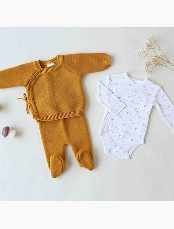 Pantalon En Maille - Layette Naissance