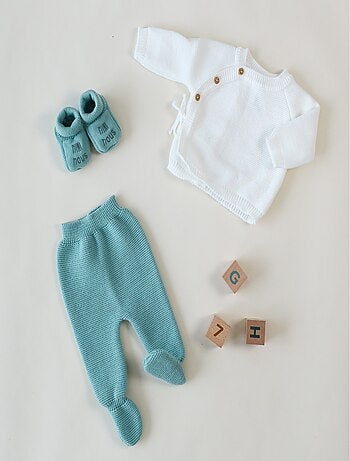 Pantalon en maille - layette naissance